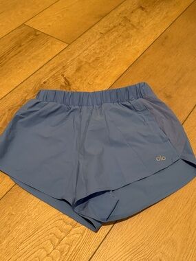 ALO Yoga Women's Blue Athletic Shorts